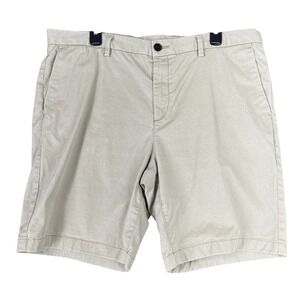 Michael Kors Stretch Chino Shorts Men 38 Tailored Casual Modern Clean